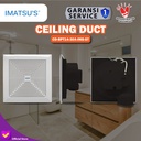 Ducting Exhaust Fan Plafon Kipas Hisap 14 Inch Ceiling Exhaust