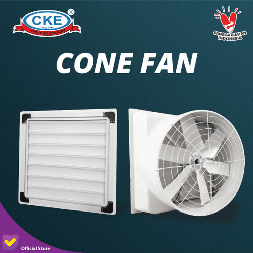 Exhaust Blower Cone Fan 26 Inch Short Cone 380V 0.37KW Kipas Kandang Ayam