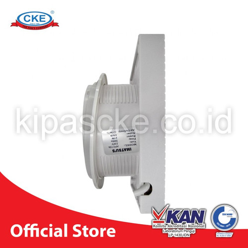 Exhaust Fan 6" LED Penghisap Udara Kecil Hexos Wall Tembok Dinding