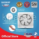 Exhaust Fan Dinding 6 Inch Wall Fan Hexos Dinding/Tembok Bergaransi