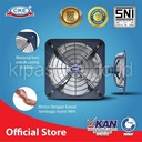 Exhaust Fan Model Standard CKE DBN 12 Inch WalL Fan Kipas Ventilasi Dinding Hexos Rumah Gedung