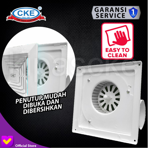 Exhaust Plafon 4 Inch Exhaust Ducting Dak Hexos Kamar Mandi