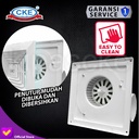 Exhaust Plafon 4 Inch Exhaust Ducting Dak Hexos Kamar Mandi