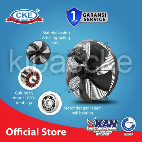 Fan Condensor Axial 20 Inch 3 Phase 380 volt Fan Kipas Chiller Cooling