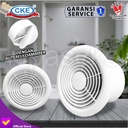 Exhaust Fan Plafon Ceiling 6 Inch Kipas Exhaust Toilet Round / Bulat