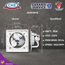 Exhaust Korean Pressure Fan 10 Inch Kipas Hisap Dinding Tembok 10" Wall Exhaust Fan