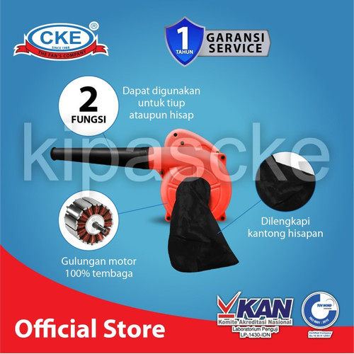 Hand Blower Tangan CKE Grooming Pengering Bulu Anjing Kucing ORANGE
