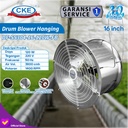 Hanging Drum Fan 16" Blower Tabung Gantung 16 Inch Stainless Steel 304 / 201