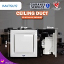 Imatsu Exhaust Fan EF-BPT10-12F IMT-BB 8 Inch Exhaust Ceiling Blower