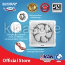 Imatsu Exhaust Fan EFIO TR 6 Inch Exhaust Shutter In-Out Blower Gedung