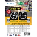 Imatsu Exhaust Fan ESN-D14/1-LT 14 Inch 220V Fan Rumah Toilet Eksos