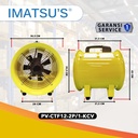 Imatsu Portable Ventilator PV-CTF12 12 Inch Ventilator Blower Kipas Eksos
