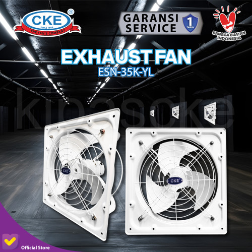 Exhaust Korean Pressure Fan 14 Inch Kipas Hisap Dinding Tembok 14" Wall Exhaust Fan Industri