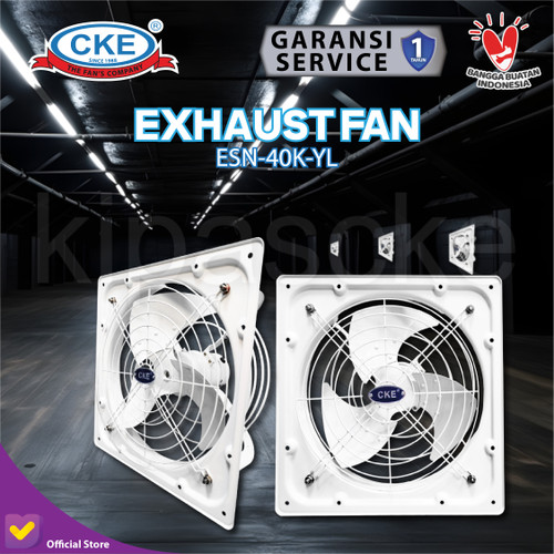 Exhaust Korean Pressure Fan 16 Inch Kipas Hisap Dinding Tembok 16" Wall Exhaust Fan Industri