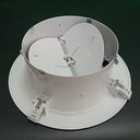 Grill Ceiling Round Diffuser AC Ducting 8” Inch Diffuser Bulat Plafon