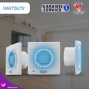 Imatsu Exhaust Fan EF-APC10C2-BB With LED 4 Inch Toilet Dapur Eksos
