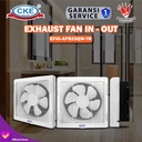Imatsu Exhaust Fan EFIO TR 10 Inch Exhaust Shutter In-Out Blower
