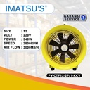 Imatsu Portable Ventilator PV-CTF12 12 Inch Ventilator Blower Kipas Eksos