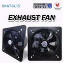 Exhaust Fan 14 Inch Wall Air Duct Booster Fan 14" Inch 2 Speed / Kipas Hexos Dinding Exhaust Fan Ventilasi Plafon Besi 14 Inci