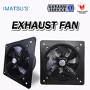 Exhaust Fan 16 Inch Wall Air Duct Booster Fan 16" Inch 2 Speed / Kipas Hexos Dinding Exhaust Fan Ventilasi Plafon Besi 16 Inci