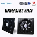 Exhaust Fan 8 Inch Wall Air Duct Booster Fan 8" Inch 2 Speed / Kipas Hexos Dinding Exhaust Fan Ventilasi Plafon Besi 8 Inci