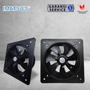 Exhaust Fan Besi In Out 16 Inch Wall Air Duct Booster Fan 16" Kipas Hexos Dinding 2 Arah / Keluar Masuk