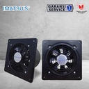 Exhaust Fan Besi In Out 7 Inch Wall Air Duct Booster Fan 7" Kipas Hexos Dinding 2 Arah / Keluar Masuk