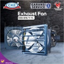 Exhaust Fan CKE Standard Shutter BN YL 18 Inch Fan Rumah Toilet Eksos