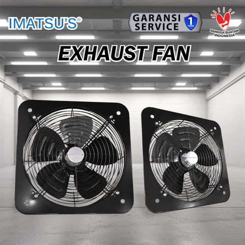 Exhaust Fan Dinding Standard 16 Inch Kipas Hexos Hisap Tembok Wall Exhaust Fan 16" Inch