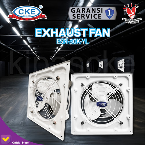 Exhaust Korean Pressure Fan 12 Inch Kipas Hisap Dinding Tembok 12" Wall Exhaust Fan