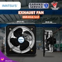 Kipas Angin Exhaust Dinding Industri 12" Extra Heavy Duty Wall Exhaust