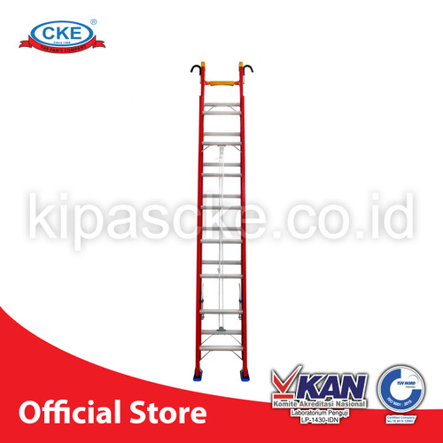 Ladder LAD-DLT-60-XX Tangga Slide FiberGlass Aluminium 6m
