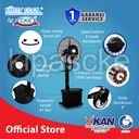 Misty Cool Spray Fan 26CF03 Kipas Embun Kabut Uap 26 Inch 41 L Hitam