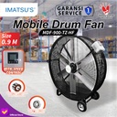 Mobile Drum Fan 0.9 Meter 90CM Kipas Blower Drum Fan Portable Industri
