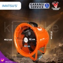 Portable Ventilator / Blower / Exhaust 14 Inch External Rotor Motor