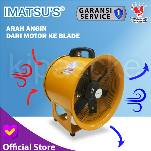 Portable Ventilator / Blower / Exhaust 18" Inch Kipas Blower Ventilasi