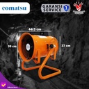 Portable Ventilator Comatsu PV-SF-30H 12 Inch Ventilator Blower Kipas