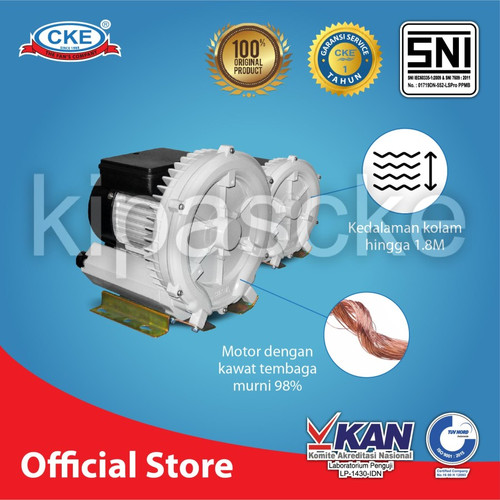 Ring Blower 750 watt/0.75 kw 220v Blower Tambak Ikan Blower Kolam