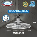 Kipas Angin Plafon Orbit / Autofan 24 Inch CKE Ceiling Orbit Fan 24" Inci Kipas Angin Gantung