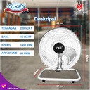 Kipas Angin Tornado Lantai / Meja Industri 16 Inch Industrial Floor Desk Fan 16" Stainless Steel