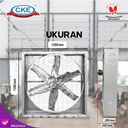 Kipas Blower Fan 50" Inch Gantung / Hanging Box Fan Kipas Exhaust Blower Kandang Gudang 50 Inch 3 Phase 380V