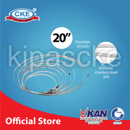 Klem selang 20 inch / hose clamp stainless steel 20"