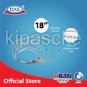 Klem Selang Hose Clamp Stainless 8 10 12 14 16 18 20 24 Inch