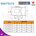 Portable Ventilator / Blower / Exhaust 8" Inch Kipas Industri IMATSU