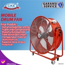Portable Ventilator 28" Mobile Drum Fan Blower Exhaust