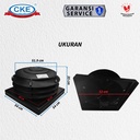 Roof Exhaust Fan Plastic 16 Inch 220V Kipas Blower Exhaust Ventilasi Atap 16" Inch Plastik Ventilator Pabrik Rumah Gudang Gedung