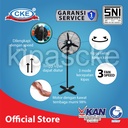 Stand Fan CKE SF-D20-GS 20 Inch Kipas Angin Berdiri Rumah Sejuk
