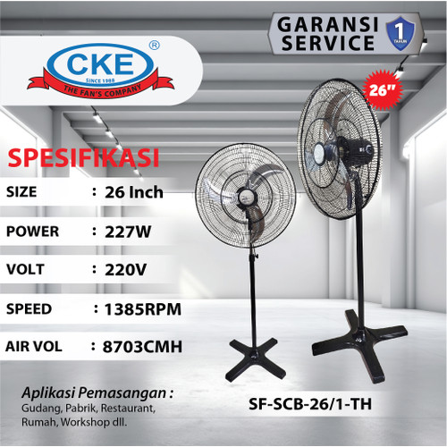 Stand Fan Curve Blade 26 Inch Kipas Angin Tumpu / Berdiri Rumah Industri 26" Inch Kipas Tornado Besi Aluminium Industrial Standing Fan