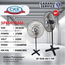 Stand Fan Curve Blade 30 Inch Kipas Angin Tumpu / Berdiri Rumah Industri 30" Inch Kipas Tornado Besi Aluminium Industrial Standing Fan
