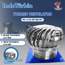 Turbin Ventilator 12 Inch Turbine Roof Fan Ventilasi Exhaust Atap Rumah Pabrik 12" IndoTurbin